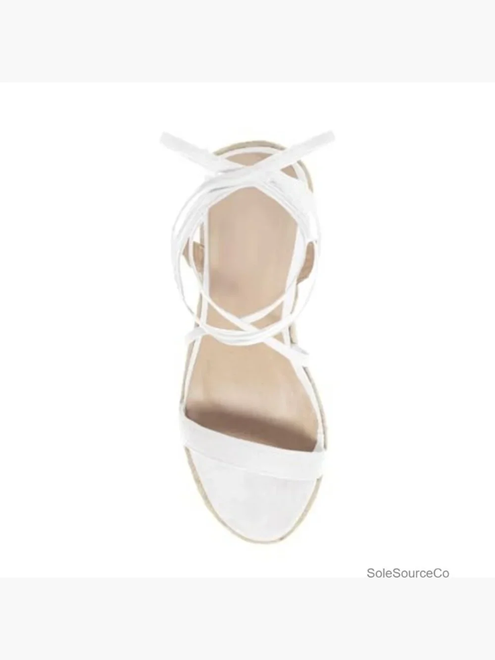 Lace Up Platform Espadrille Wedge Sandals with Ankle Strap Summer